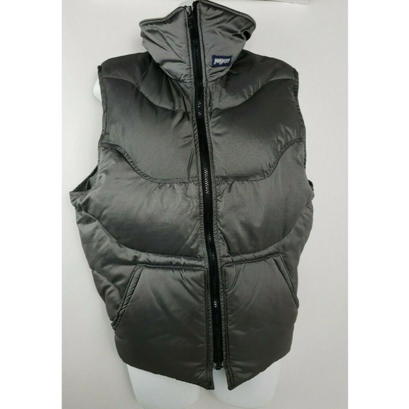 Vintage JanSport Gray Tan Corduroy Hipster Vest S - Picture 2 of 6